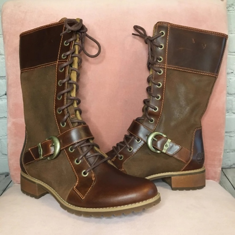 HOST PICK NWOT Timberland Boots Lace Up Zipper